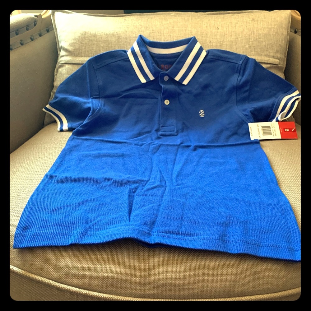 *NEW IZOD Boys Polo Shirt 👕 in trimming details